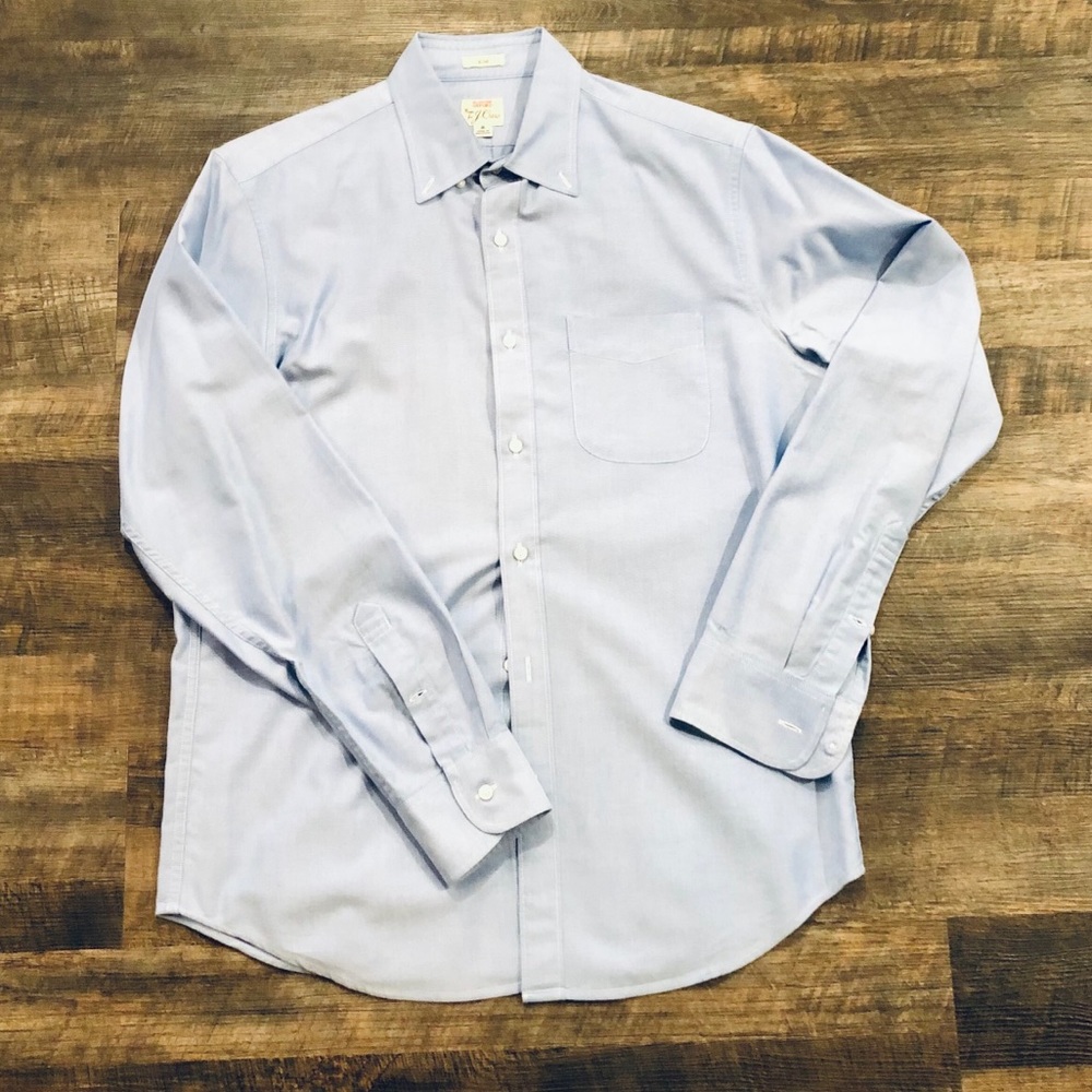 J. Crew All Cotton Oxford Slim  Men Shirt